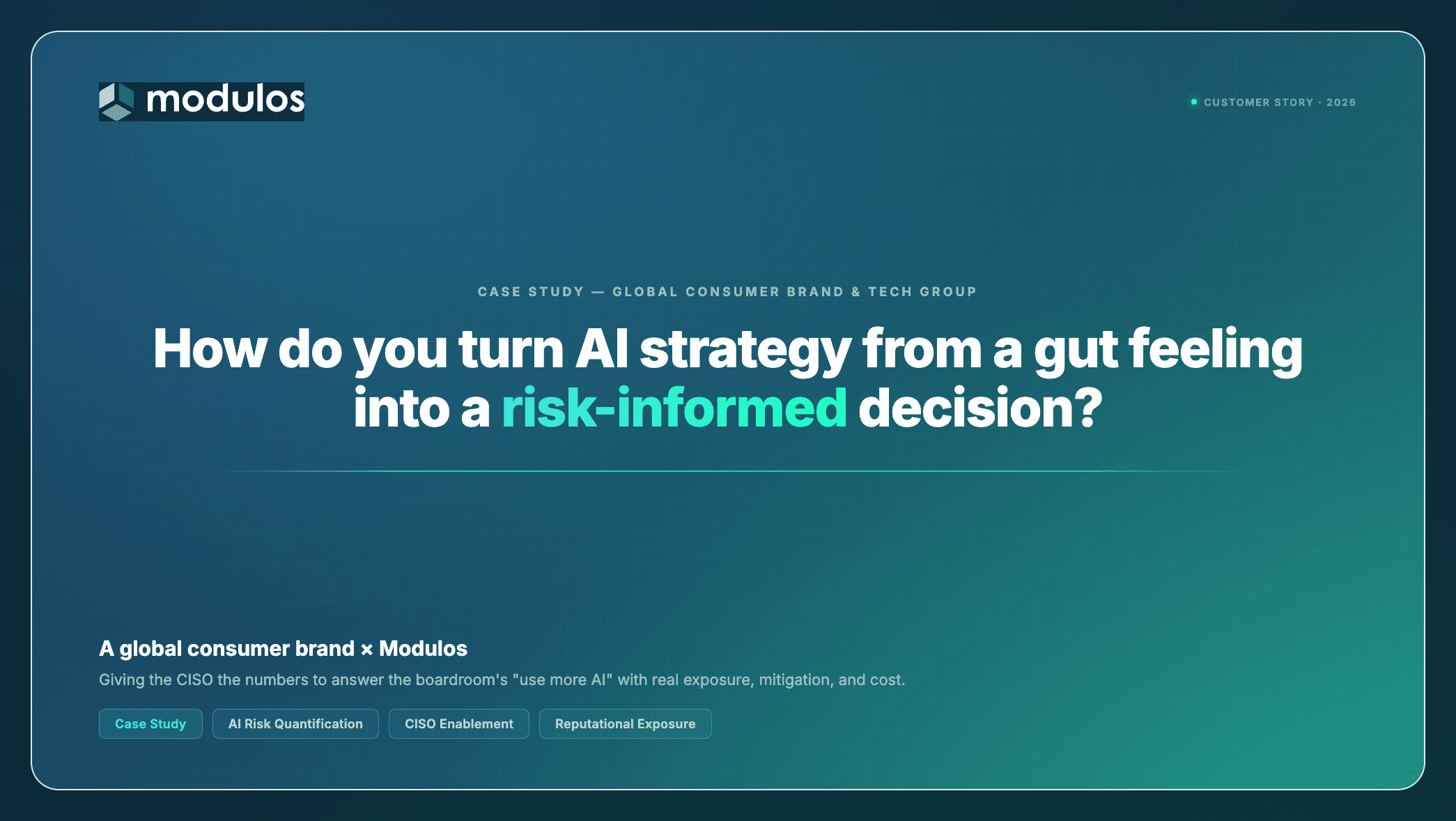 Manufacturing Case Study