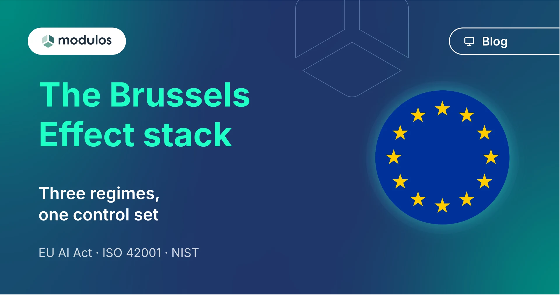 Global standards for AI governance: EU AI Act, ISO 42001 and NIST compared