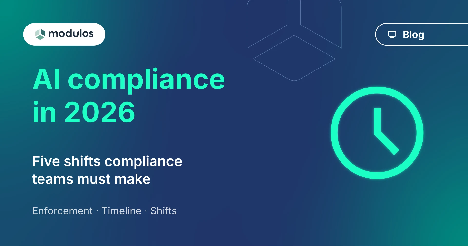 AI compliance in 2026: what changed, what's required, where to start