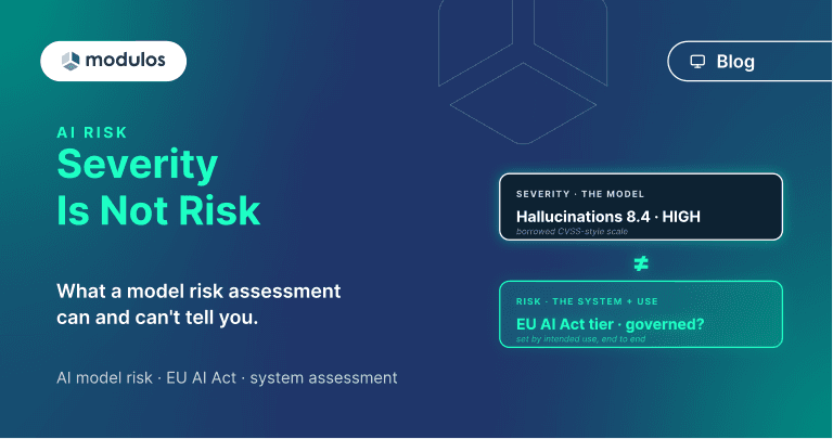 AI Model Risk vs System Risk: What a Model Score Misses