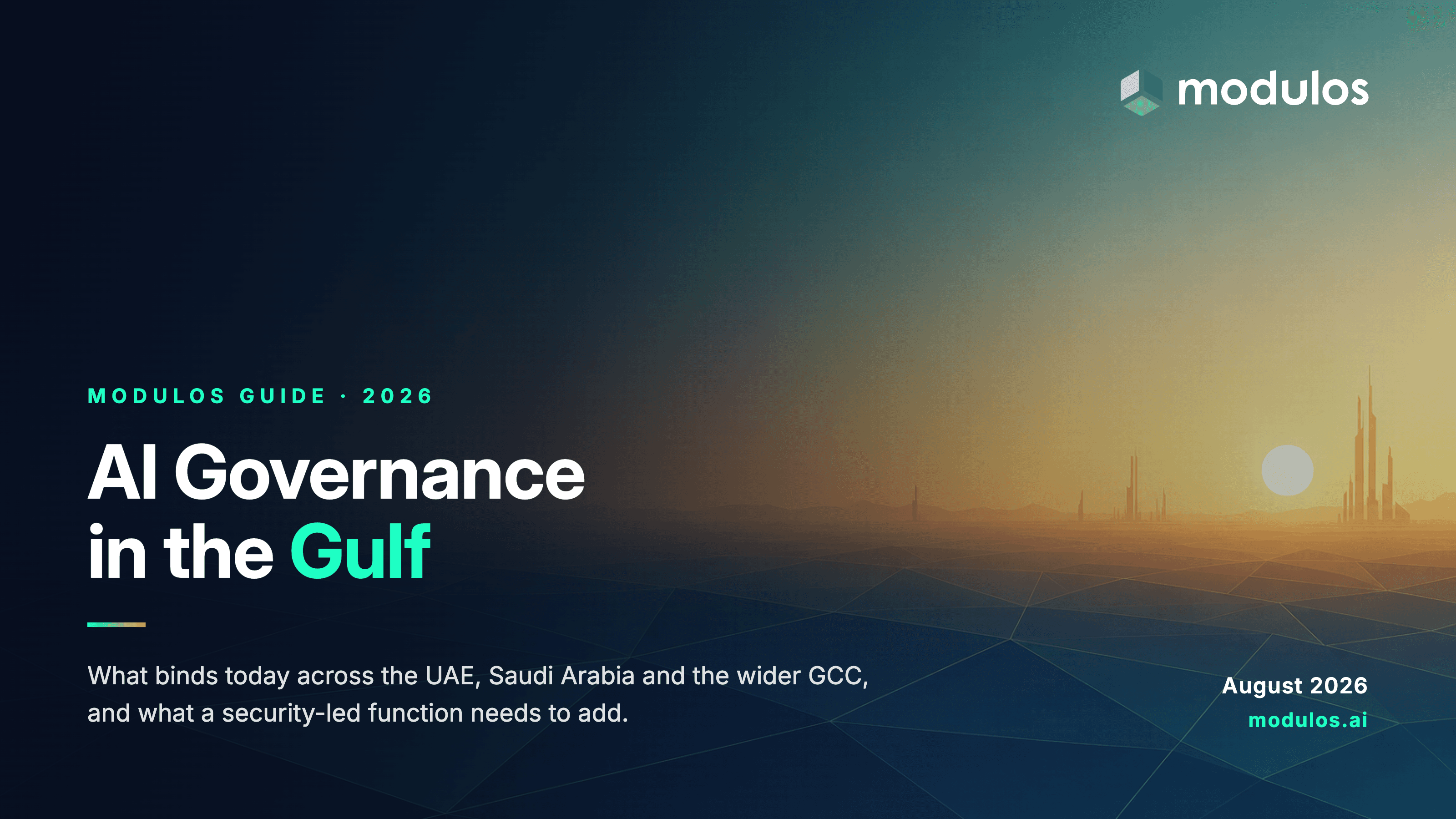 AI Governance in the Gulf
