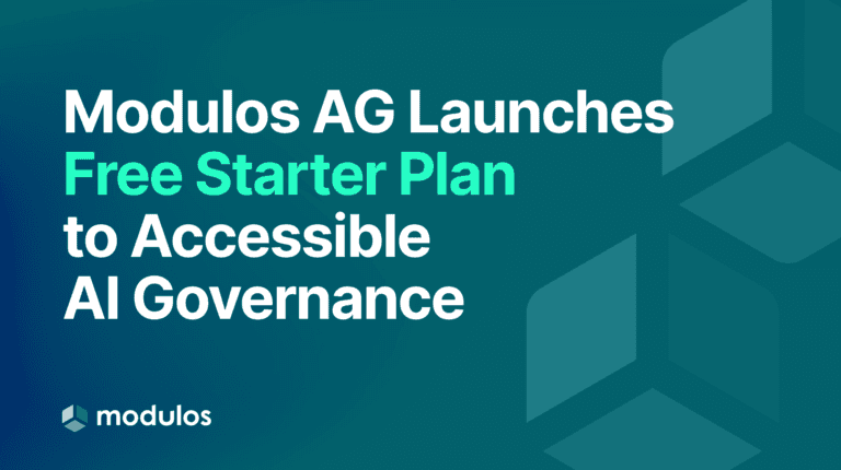 Modulos AG Launches Free Starter Plan to Accessible AI Governance